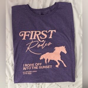 Kelsea Ballerini First Rodeo Tour Merchandise T-Shirt